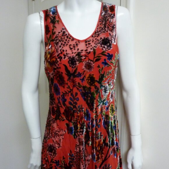 Johnny Was Bias Bobcat Forest Maxi Dress - Picture 10 of 13